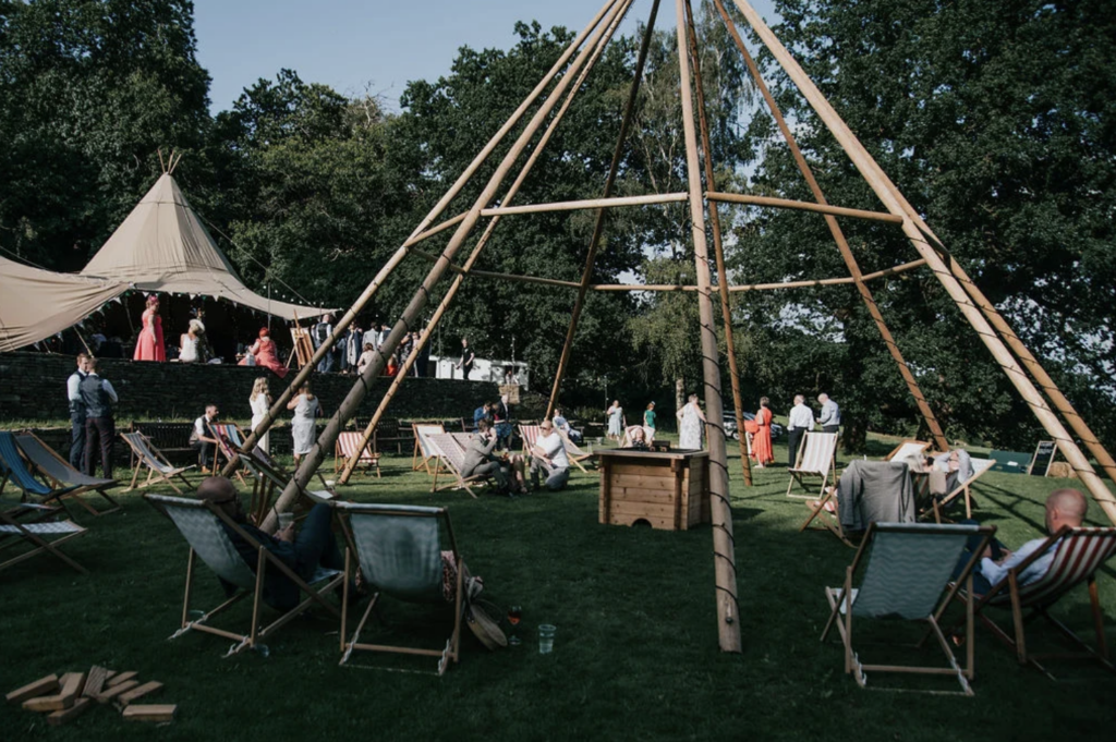 tipi wedding cannon hall