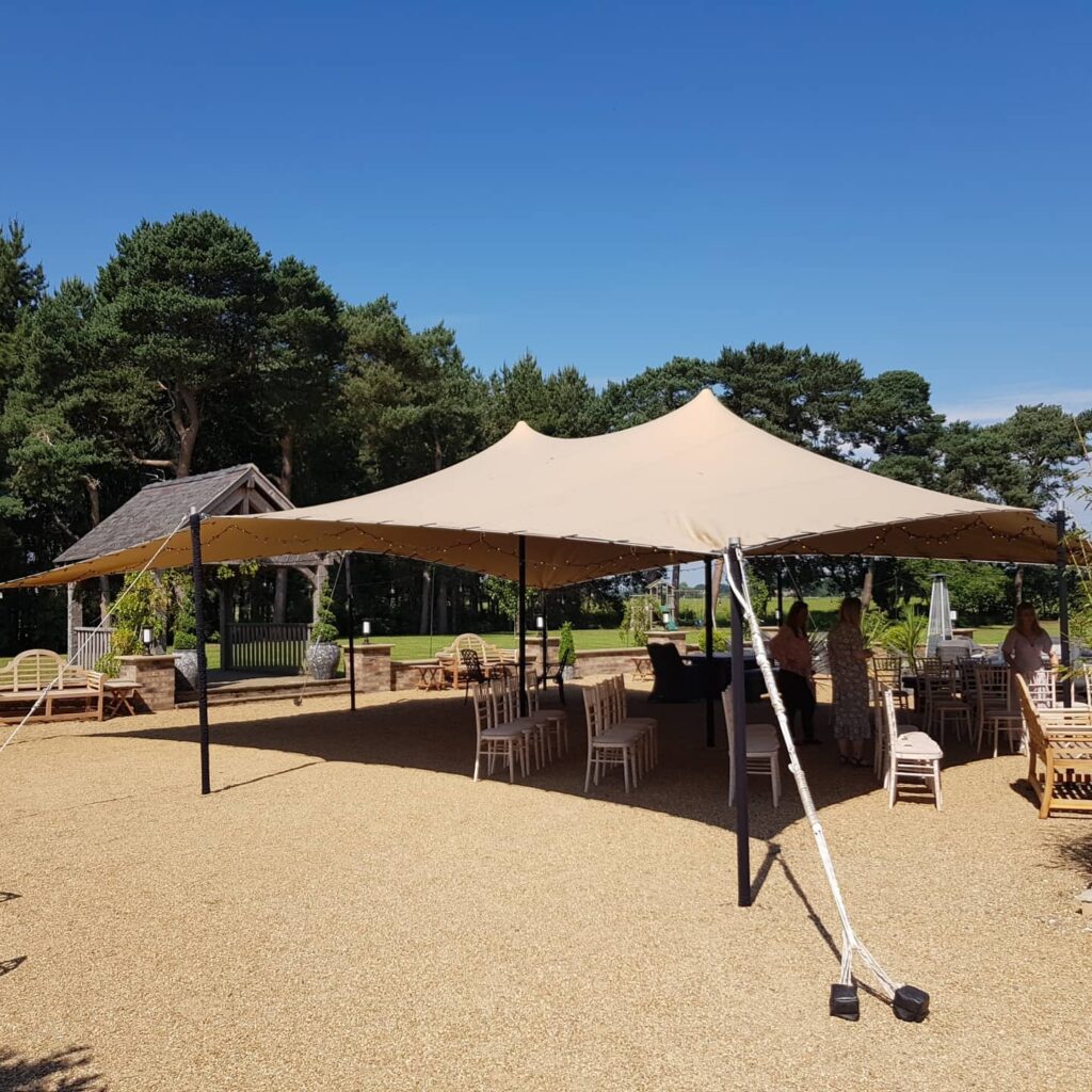 ceremony stretch tent hire